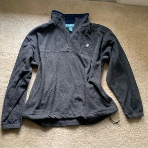 Big Dogs vintage quarter zip sweater